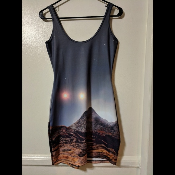 Black Milk Mountains of Mars 2 Dress - Medium - Picture 2 of 4
